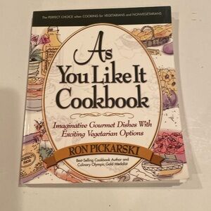 “As you Like it Cookbook,” paperback